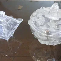 شکلات خوری و۶ عدد قندان آک مناسب جهیزیه