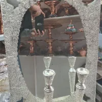 آینه شمعدان مس ملیله