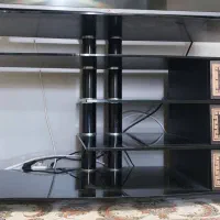 میز تلویزیون شیشه ایی