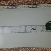 تخته رسم به همراه خط کش تی(خط کشT)