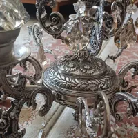 لوستر ۵ شاخه به همراه دیوار کوب