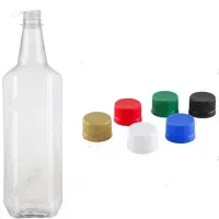 بطری ۱ لیتری و ۲۵۰ سیسی پلاستیکی شفاف