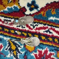 گوشواره عتیقه نقره