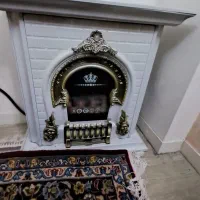 بخاری شومینه ای کاملا سالم