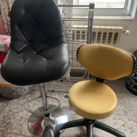 دوعدد صندلی مناسب اداره و آرایشگاه