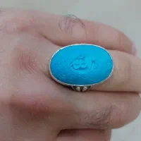 انگشتر نقره فیروزه نیشابور