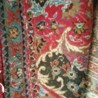 فرش ۱۲ متری گل قرمز