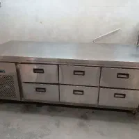 یخچال فریزر زیر گریل تمام استیل۳۰۴ صنعتی