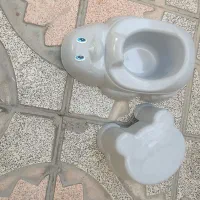 صندلی کودک برای پوشک گیری اصلا استفاده نشده