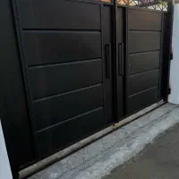 درب حیاطی طرح مدرن