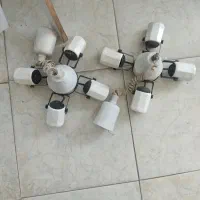 لوستر آویز چهار تای