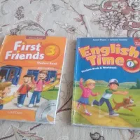 کتاب زبان انگلیش تایم ۱و فیرست فریندس ۳ هستش