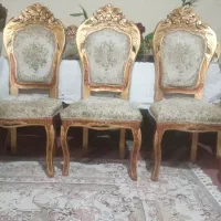فروش میز نهار خوری سلطنتی ۶نفره تمیز