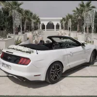 اجاره ماشین عروس تنها  فورد موستانگ سفید ۲۰۲۲
