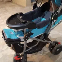 کالسکه و تخت فلزی