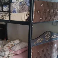 تخت دو طبقه فلزی
