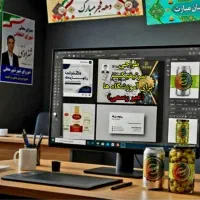 فوتوشاپ حرفه ای ،حروف ،اعداد ،گرافیک ،ادیت