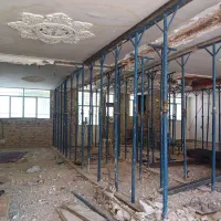 تخریب ساختمان کندکو   .چاه مغنی