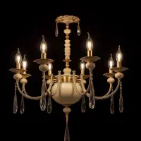 لوستر مدل جدید شب نما ۸ شاخه متوسط