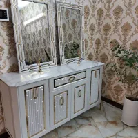 میز کنسول و آینه و میز تی وی