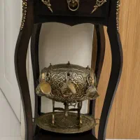 میز تلفن چوبی در حدنو