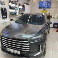 uvجلوی شیشه آبی لاکچری سیلور دودی نانوسرامیک ۹