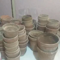 گلدان سفالی