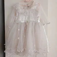 پیراهن عروسی دخترانه ۳ الی ۴ سال
