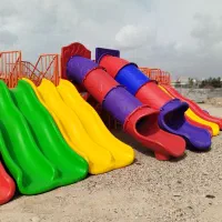 صندلی تاب کالسکه باغی سرسره مارپیچ الاکلنگ چرخونک