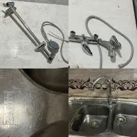 شیرآلات و سینک ظرفشویی