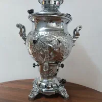 سماورو یک عدد چایساز و سرویس قابلمه گرانیت