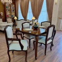 میز ناهار خوری مدل کویین ابزاری