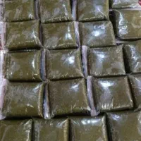 ((سبزی قورمه وماهی  رامهرمز بخار پز شده))