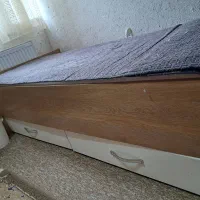 تخت تک نفره  باتشک نو
