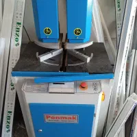 ست ۶ تیکه دستگاه تولید در و پنجره upvc در حد نو
