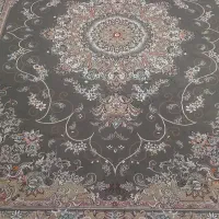 فرش ماشینی در حد نو ۵۰۰شانه ۱۲ متری ۱جفت