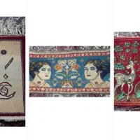 تابلو فرش و قالیچه ارزشمند و قدمت‌دار