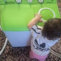 ماشین لباسشویی دوقلو کوچک (کهنه شور )