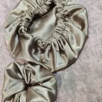 روبالشتی ساتن و کلاه خواب