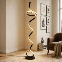 آباژور ایستاده مدرن طرح موجان 00744