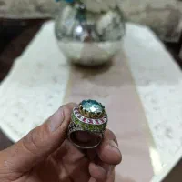 انگشتر نقره موزانایت