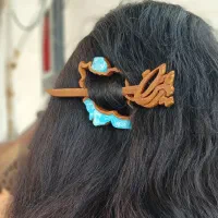 ساخت گردنبند چوبی با اسم و طرح دلخواه