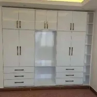 ساخت کمد دیواری وکابینت درب سقف کشسان|خدمات پیشه و مهارت|آبیک, |دیوار