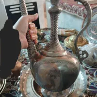 آفتابه لگن مسی عتیفه