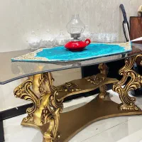 میز پذیرایی چوبی