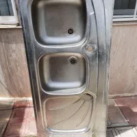 سینک رو کار دو لگنه اخوان