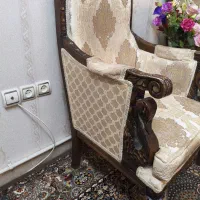 مبل استیل چوب راش