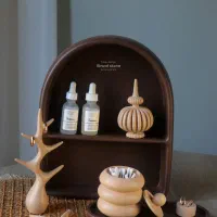 فروش شلف ارایشی کافی بار مینیمال رنگبندی
