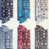 شاه پسند ترمه کارخانه جاوید نقش