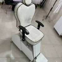 صندلی میکاپ واصلاح سفید،ترولی ۵کشو،صندلی فلزی